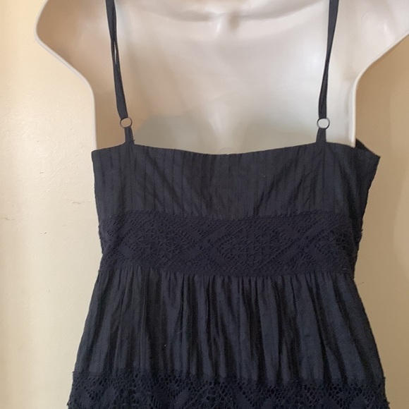 I•N•C International Concepts cotton black sundress size 2 - Picture 5 of 9